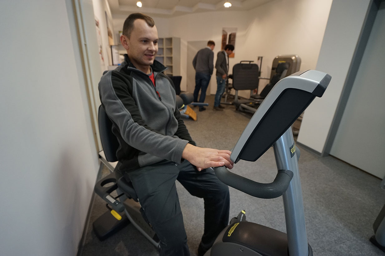 Insektenschutzhersteller eröffnet Raum für Fitness