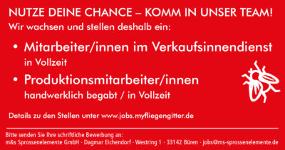 Stellenangebote ms sprossenelement