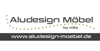 Logo Aludeisgn Möbel by ms sprossenelemente Büren