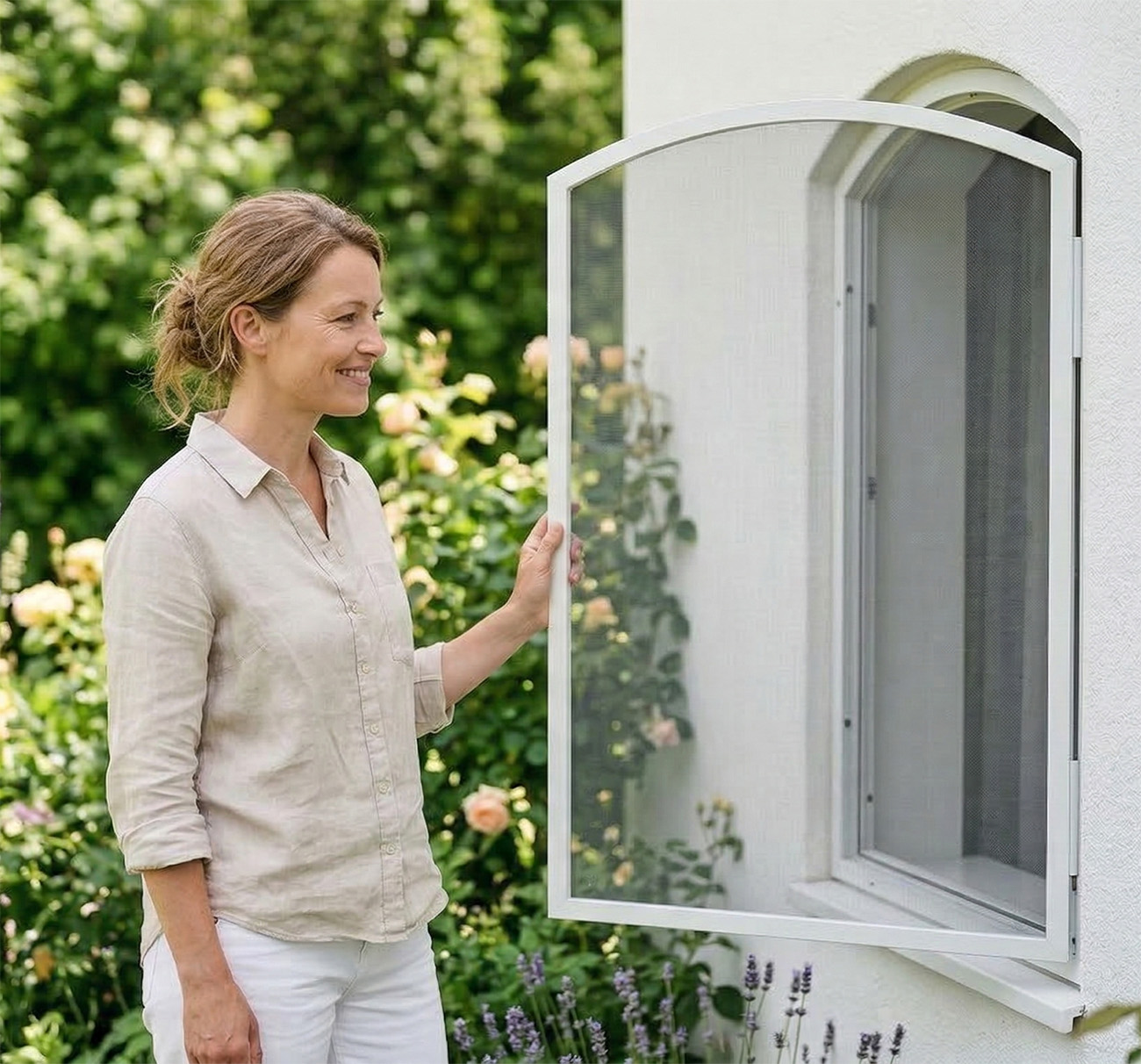 m&s-Pendelfenster m&s Insektenschutz Pendelfenster